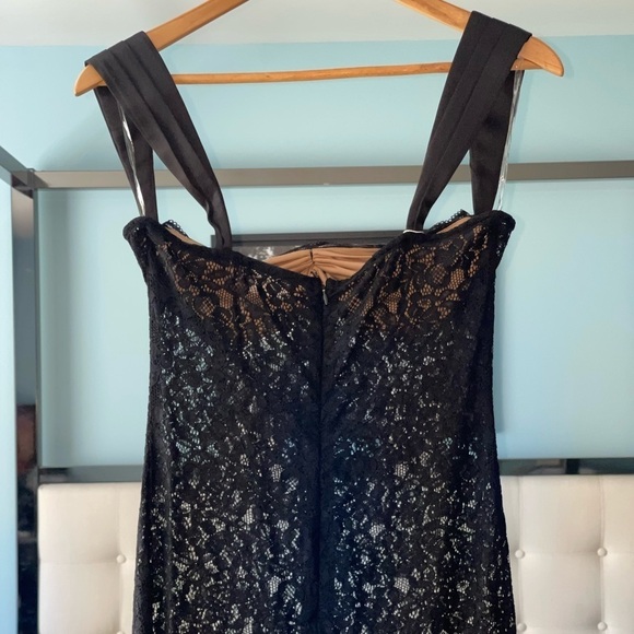 NEW Miss Circle Veronica Black Lace Maxi Stay At Home Daughter #SAHD M = US 6-8 - Picture 10 of 12